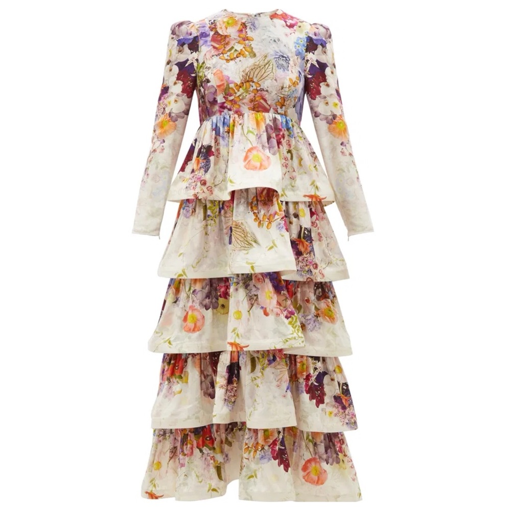 ZIMMERMANN Prima Tiered Dress - Picture 2 of 16